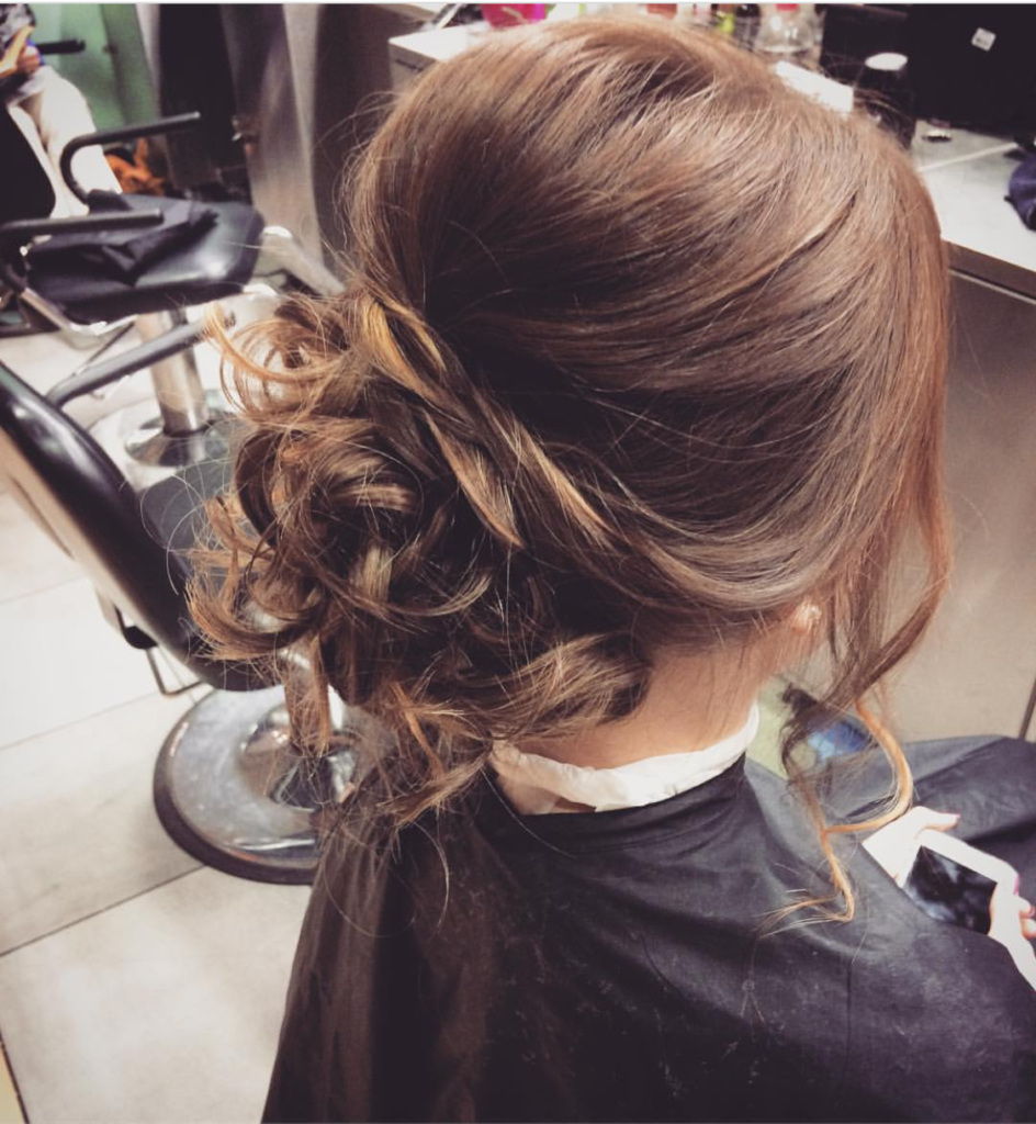 beauty school updo_Leah